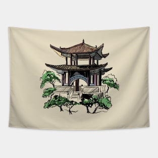 Pagode Tapestry