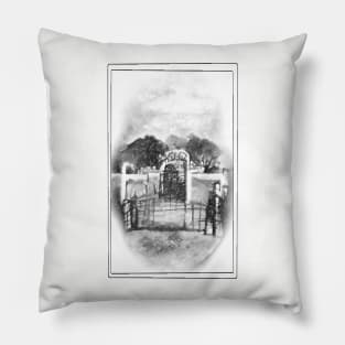 Cemetery Gates Pillow