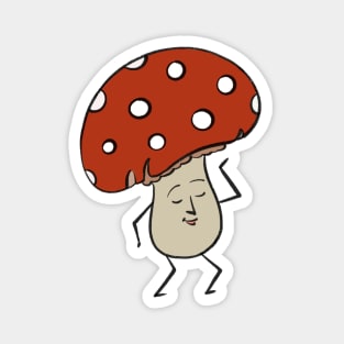 Cute Mushroom Magnet