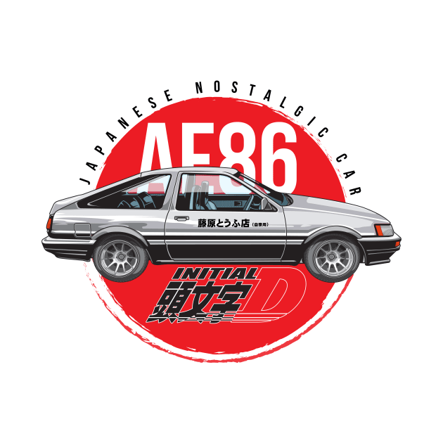 Ae86 Initial D by cungtudaeast