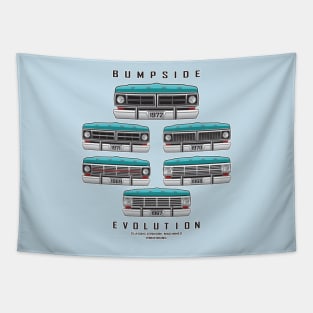 Bumpside Truck Evolution with Bumpers 1967-1972 Tapestry