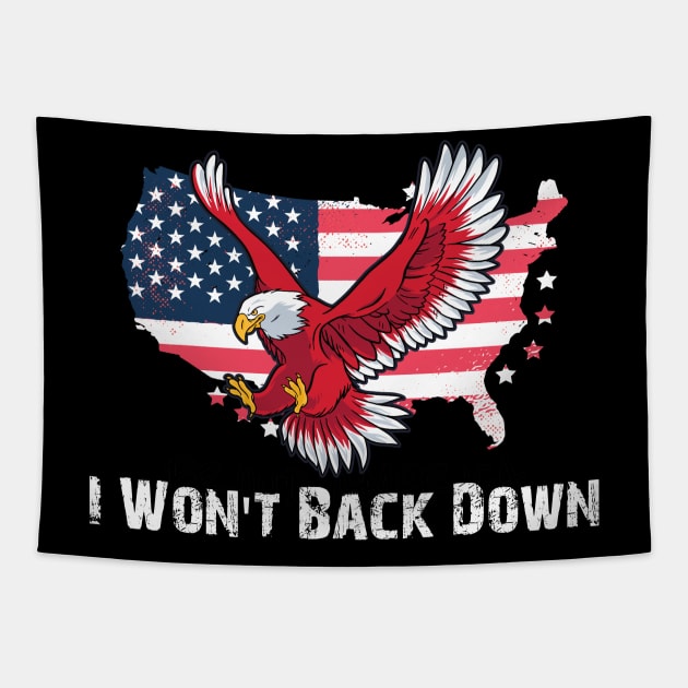 i wont back down Tapestry by JayD World