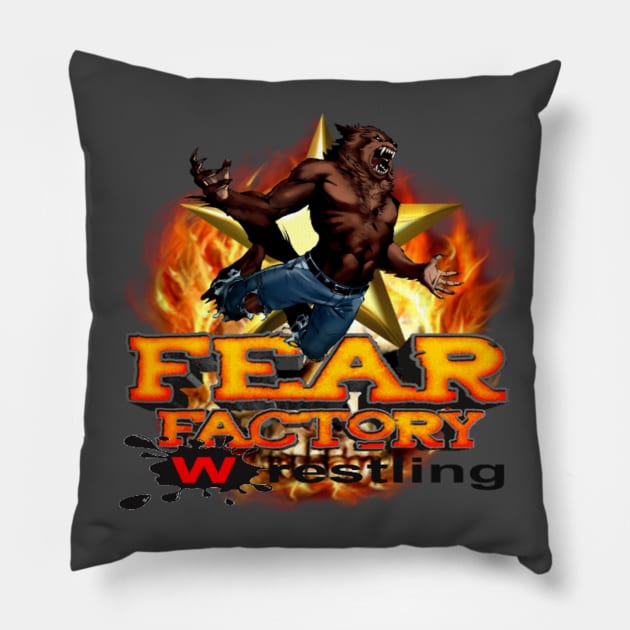 Monstar Fear Factory Pillow by BIG DAWG APPAREL