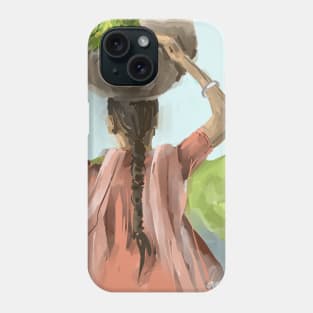 Punjabi village girl Phone Case