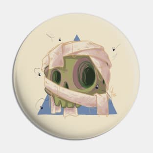 Skull Mummy Pin