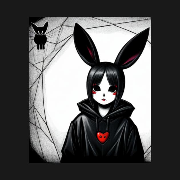 Bunny anime girl by Skandynavia Cora