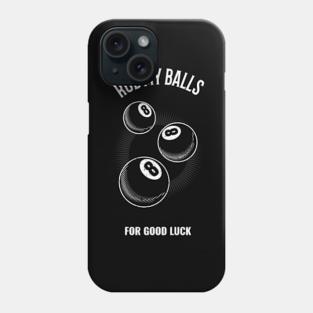 Funny Billiards Snooker Design Phone Case by LetsBeginDesigns