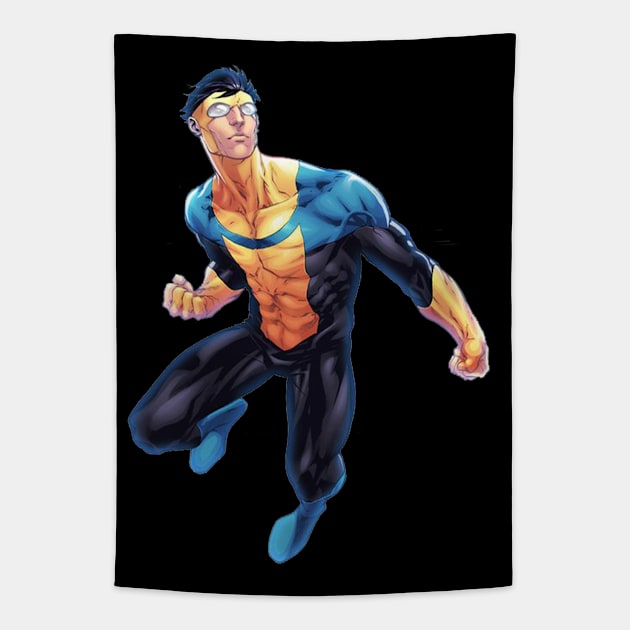 invincible stckr Tapestry by super villain