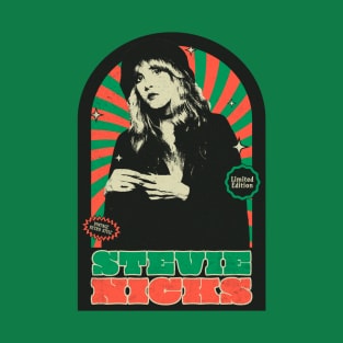 Stevie Nicks QUEEN ROCKS - LIMITED EDITION VINTAGE RETRO STYLE - POPART T-Shirt