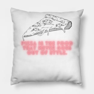 Pizza Love: Inspiring Quotes and Images to Indulge Your Passion Pillow