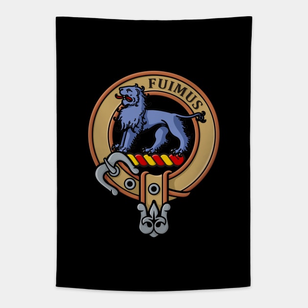 Clan Bruce Crest Tapestry by sifis