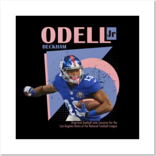  Poster Compatible With Odell Beckham Jr. American Football  Player OBJ Footballer Poster Wall Decoration Unframed Size Paint for Kids  Home Decor Wall Art Print Decor for Home (M - 18x24 (46x61cm))