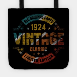 Vintage Classic 1924 Limited Edition Tote