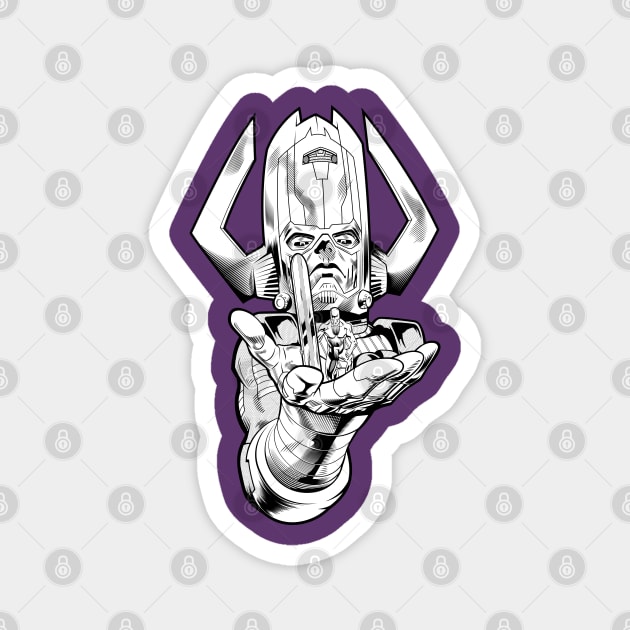 Galactus Magnet by AlternateRealiTEE