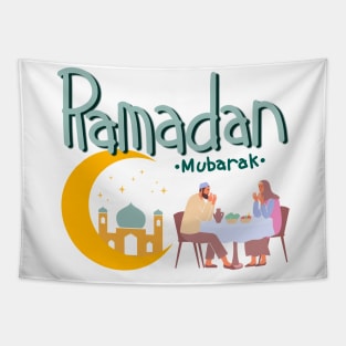 Happy Ramadan-Ramadan Kareem Tapestry