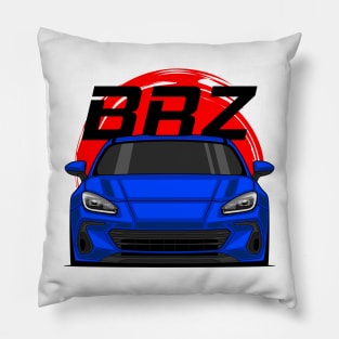 New Gen Blue BRZ MK2 Front JDM Pillow