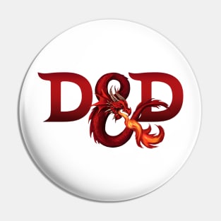 Dungeons and Dragons Logo Pin