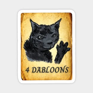 4 DABLOONS Magnet