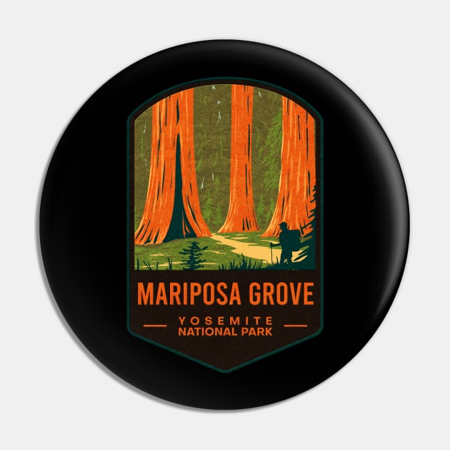 Mariposa Grove Yosemite National Park Pin by JordanHolmes