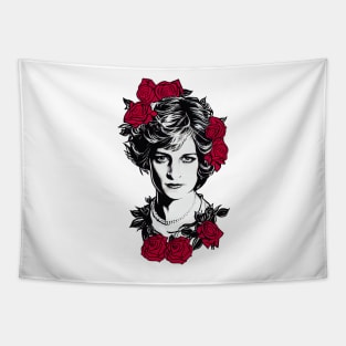 Red Roses - Princess Diana Tapestry