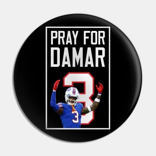 Pray for 3 damar Pin