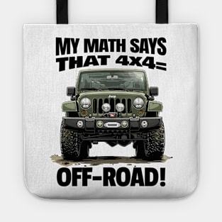 4x4= Off-road Tote