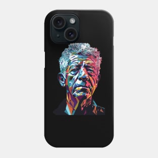 Anthony Bourdain WPAP Art Phone Case