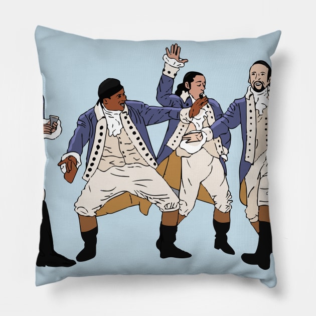 Hamilfam Hamilton Pillow by bcolston