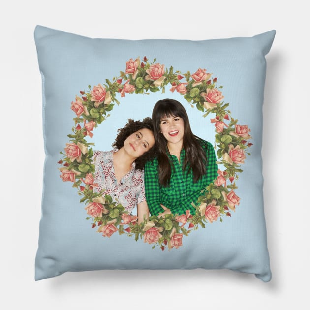 broad city Pillow by disfor