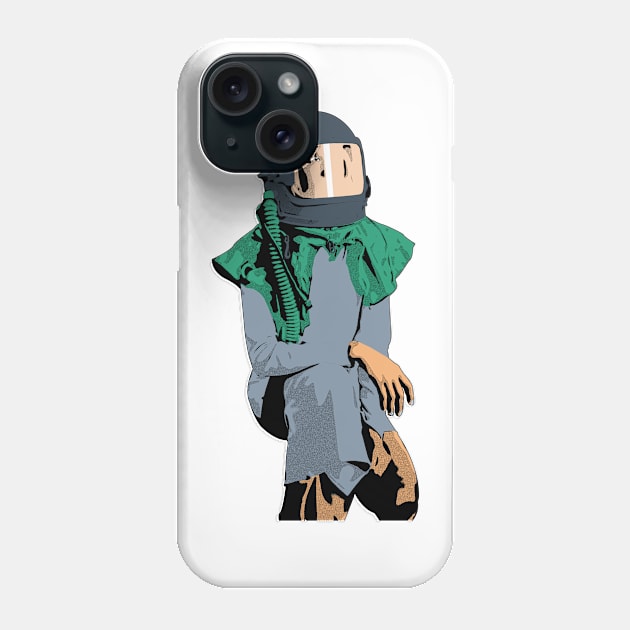 Girl Astronaut Phone Case by boholoc0