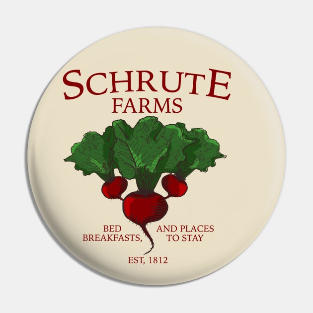 Schrute Farms Pin by coolab