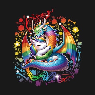 LGBT Dragon Unicorn T-Shirt