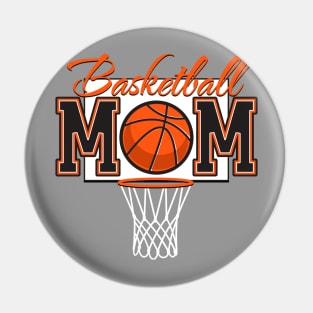 Cute Basketball Mom Basketball Lover Favorite Pin