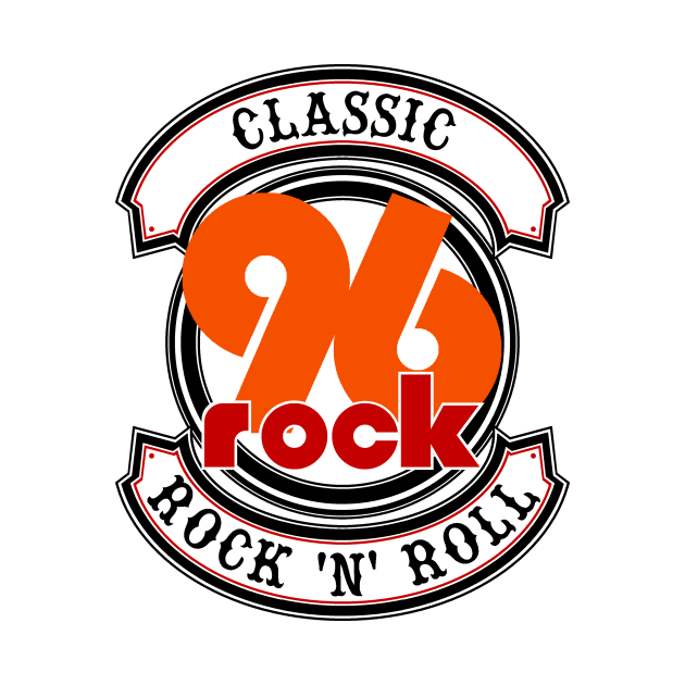 Classic Rock n Roll 96 Version 1 by J. Rufus T-Shirtery