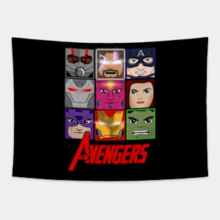 Heroes In A box Tapestry