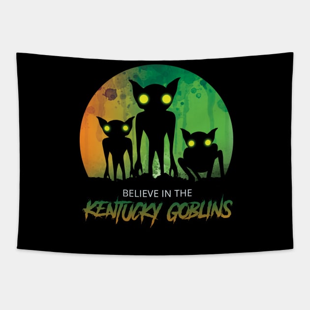 Kentucky Goblins Tapestry by Holly Who Art