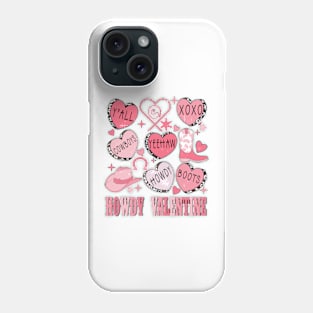 Howdy Valentine Cowgirl Phone Case