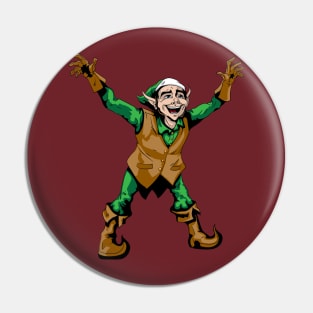 Elmer the Elf Pin