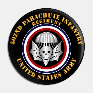 502nd PIR - US Army Pin