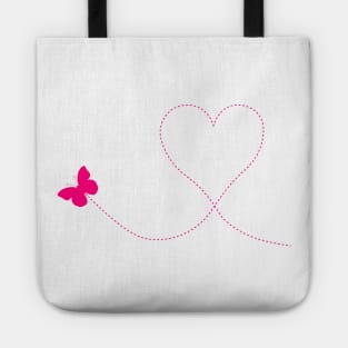 Love butterfly Tote