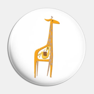 Ange the pregnant giraffe Pin