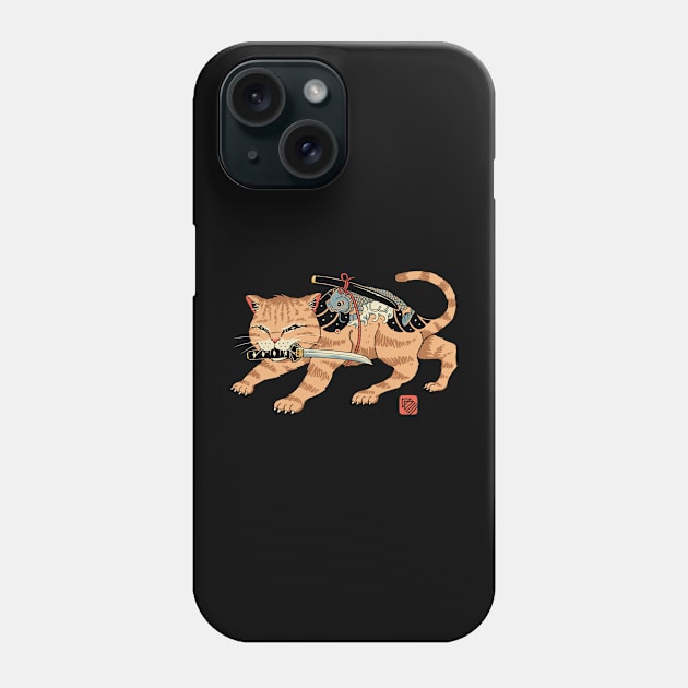 Fierce Catana Phone Case by Vincent Trinidad Art