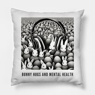 Bunny Crowd Pillow