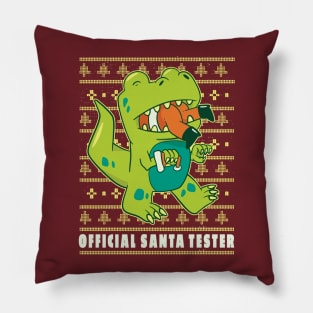 Official Santa Tester Pillow