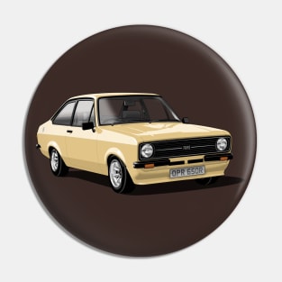 Ford Escort Mk 2 in beige Pin