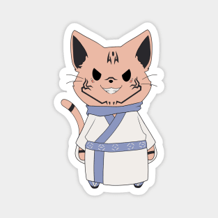 Sukuna Kitty Magnet