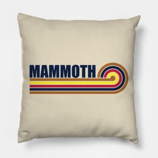 Mammoth Arizona horizontal sunset Pillow