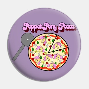 PepperPony Pizza Party Pin