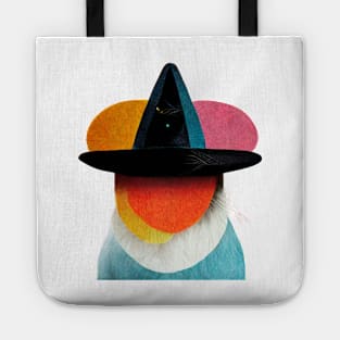 Surreal, Super cool low res cat wearing a hat, NFT, colorful, Tote