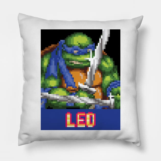 TMNT Leo Pillow by inotyler